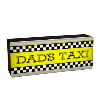 Enseignes de chambre lumineuses Papas Taxi 6