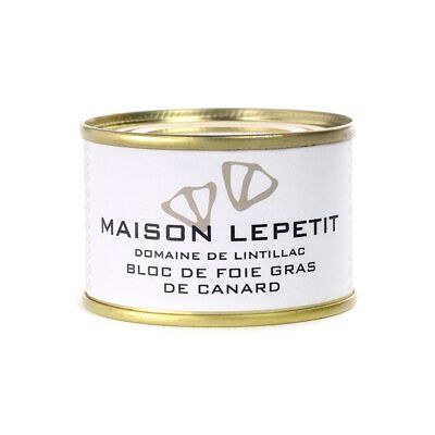 Block of duck foie gras 130g