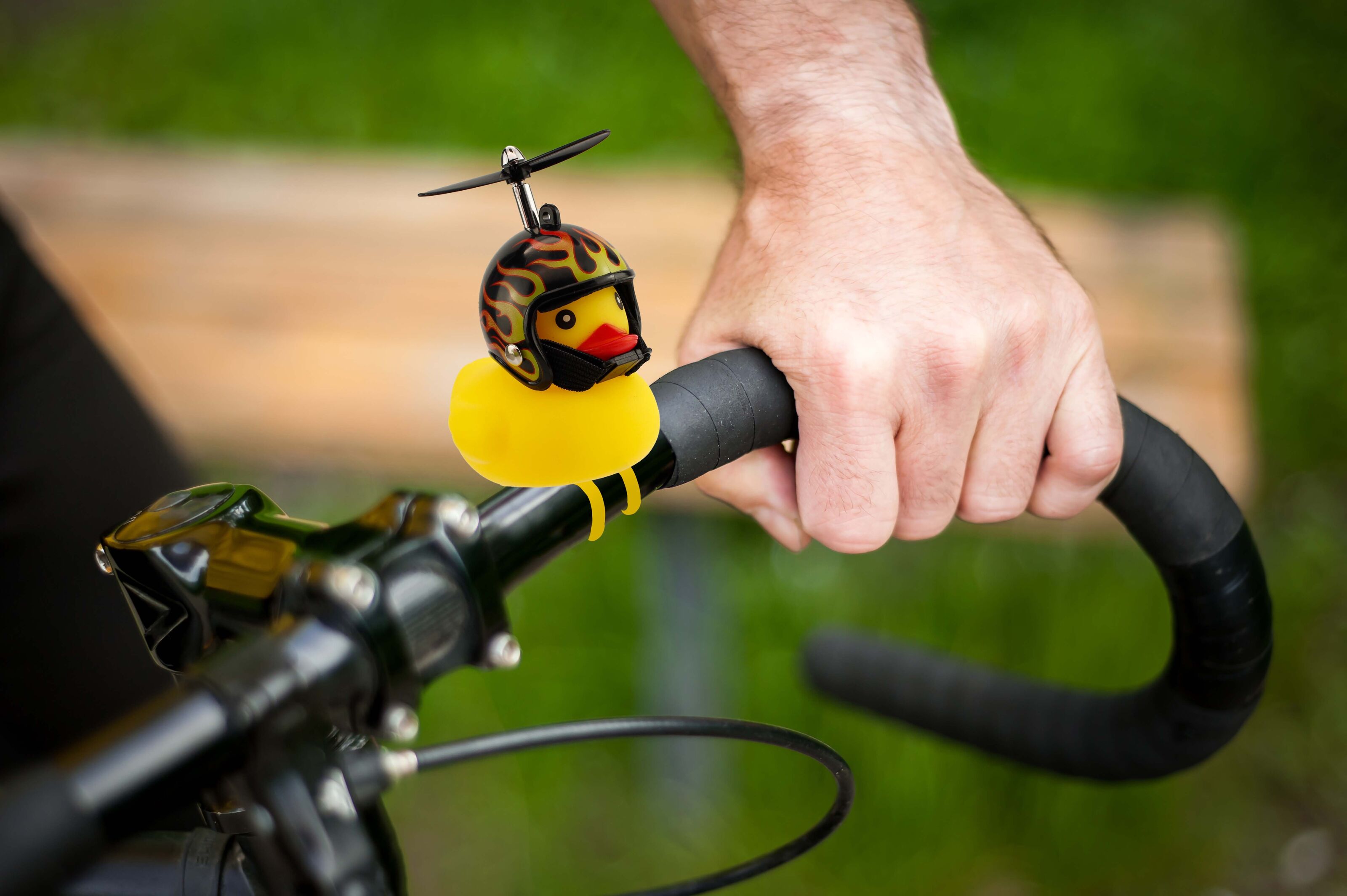 bike duck with helmet wonuu Rubber Bell, Squeeze Ducks for Cycling Car Dashboard Decorations Motorcycle Bicycle Accessories (Silver-Black) : Sports & Outdoors this cheerful helmet cover will have everyone saying what the duck Yellow rubber Duck with helmet