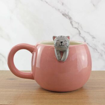 Tasse de café d'amis d'animal familier | Chat 4