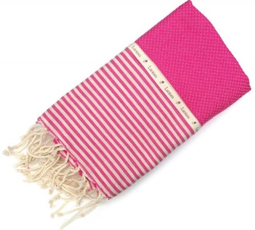Hammam Towel Fouta Honeycomb Stripes - 100x200cm