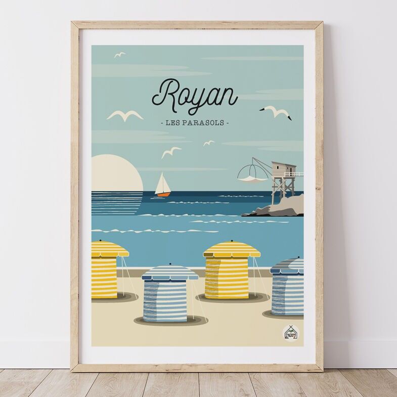 ROYAN Poster – Die Sonnenschirme