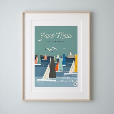 SAINT-MALO - Route du Rhum - Plakat