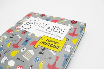 Magazine Georges 7 - 12 ans, Coffret "Histoire" : N° Préhistoire + Moyen Âge + Mythologie grecque + Viking 3