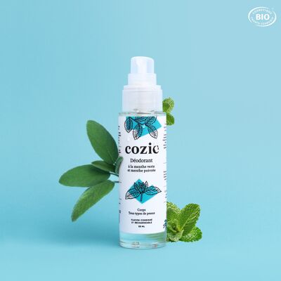 Cozie – Deodorant mit grüner Minze und Pfefferminze