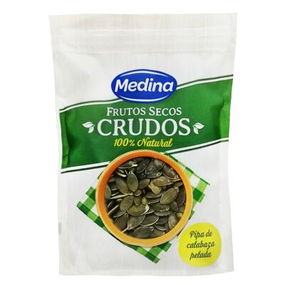 FRUTOS SECOS CRUDOS DOYPACK PIPA DE CALABAZA PELADA CRUDA 125 GR.