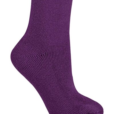 THMO - 1 Pair Ladies Thick Fleece Lined Warm Thermal Socks for Winter