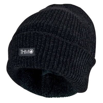 THMO - Damen Thermo 40g 3M Isolierung gefütterte Chenille Beanie Mütze