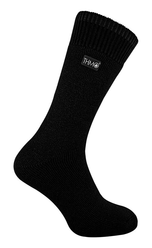 THMO - 1 Pair Mens Thick Fleece Lined Warm Thermal Socks for Winter