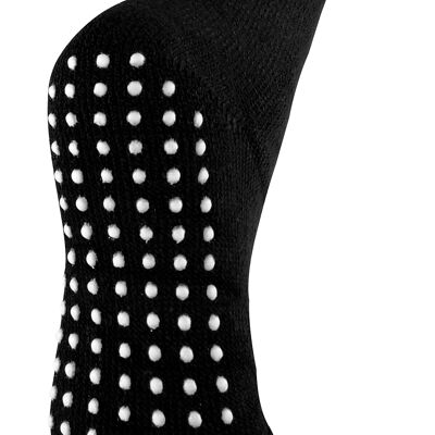 THMO - Chaussettes de lit thermiques confortables pour femmes avec pinces antidérapantes