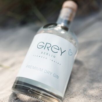 Original GREY Berlin Premium Dry Gin - aux algues et fruits frais 1