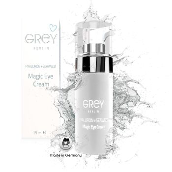 Original GREY Berlin Hyaluron + Crème Magique pour les Yeux aux Algues, 15 ml 1