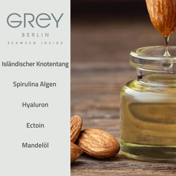 Original GREY Berlin Hyaluron + Crème Magique pour les Yeux aux Algues, 15 ml 4