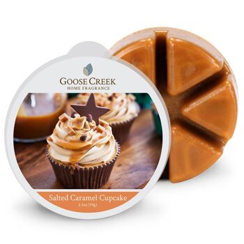 Cupcake au caramel salé Goose Creek Candle® Cire fondante 1