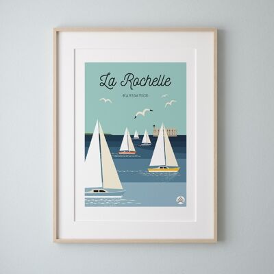 LA ROCHELLE - Navigation - Poster