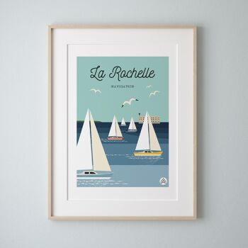 LA ROCHELLE - Navigation - Affiche