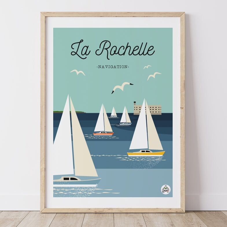 Poster LA ROCHELLE - Navigazione