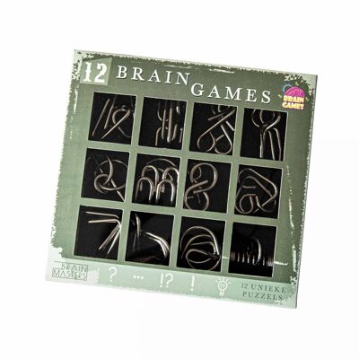 Caja de regalo Brain Games (12 rompecabezas)