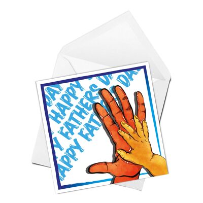 Big Hand Little Hand Greeting Card