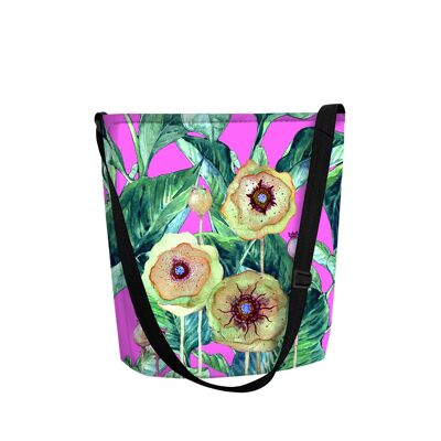 Borsa A Tracolla Opium in Feltro Antracite Della Linea Funky Bertoni