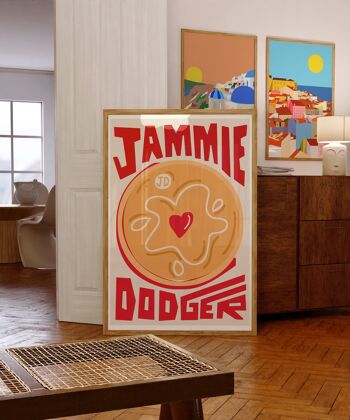 Jammie Dodger Biscuit Impression artistique 2