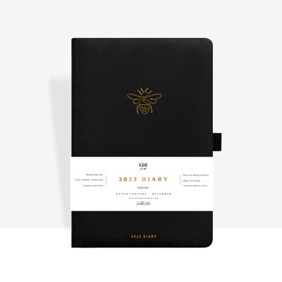 Goldene Biene - A5 2023 Tagebuch