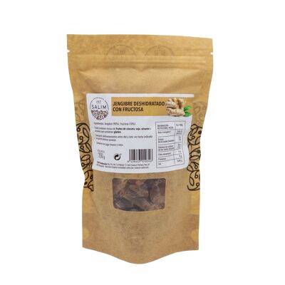 DEHYDRATED GINGER WITH FRUCTOSE, 250 Gr