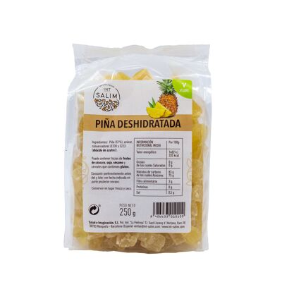DEHYDRATED PINEAPPLE, 250 Gr