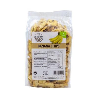 BANANA CHIPS , 250 Gr