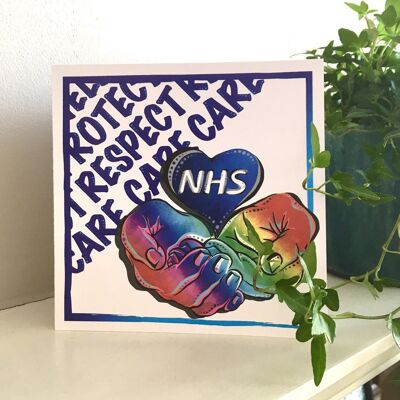 Thank You NHS Greeting Card