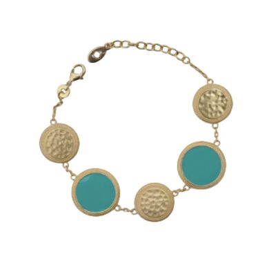 Bracelet COLLECTION CONSTANCE HERMES Bleu Vert