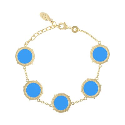 Bracelet COLLECTION CONSTANCE VALENTINA Turquoise