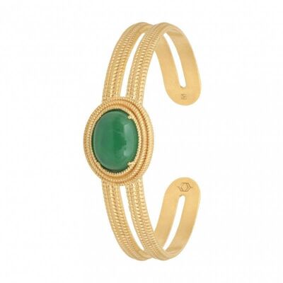 Joncs COLLECTION CONSTANCE DEMETER Agate Verte