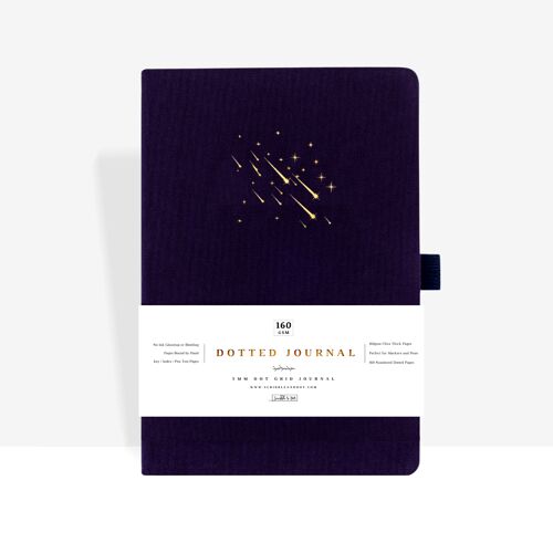 Shooting Star Dotted Journal