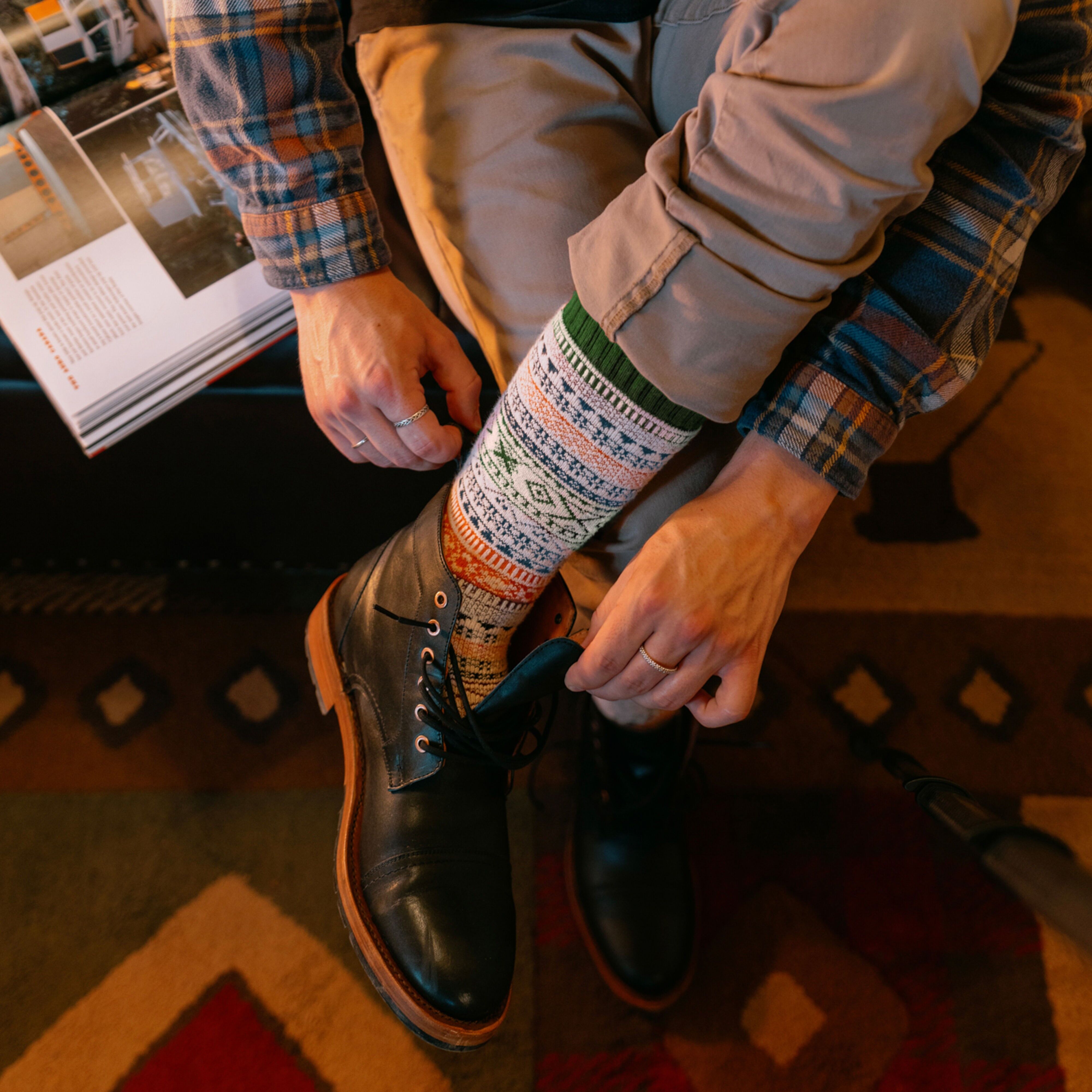 Chaussettes escandinavas | Chaussettes Chaudes | Chaussettes Nórdicas |