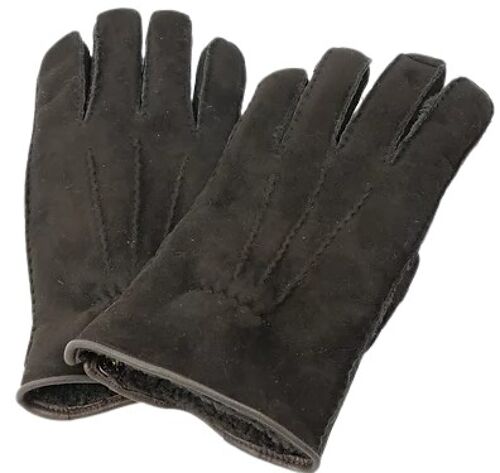 Gloves "Luxus" dark brown