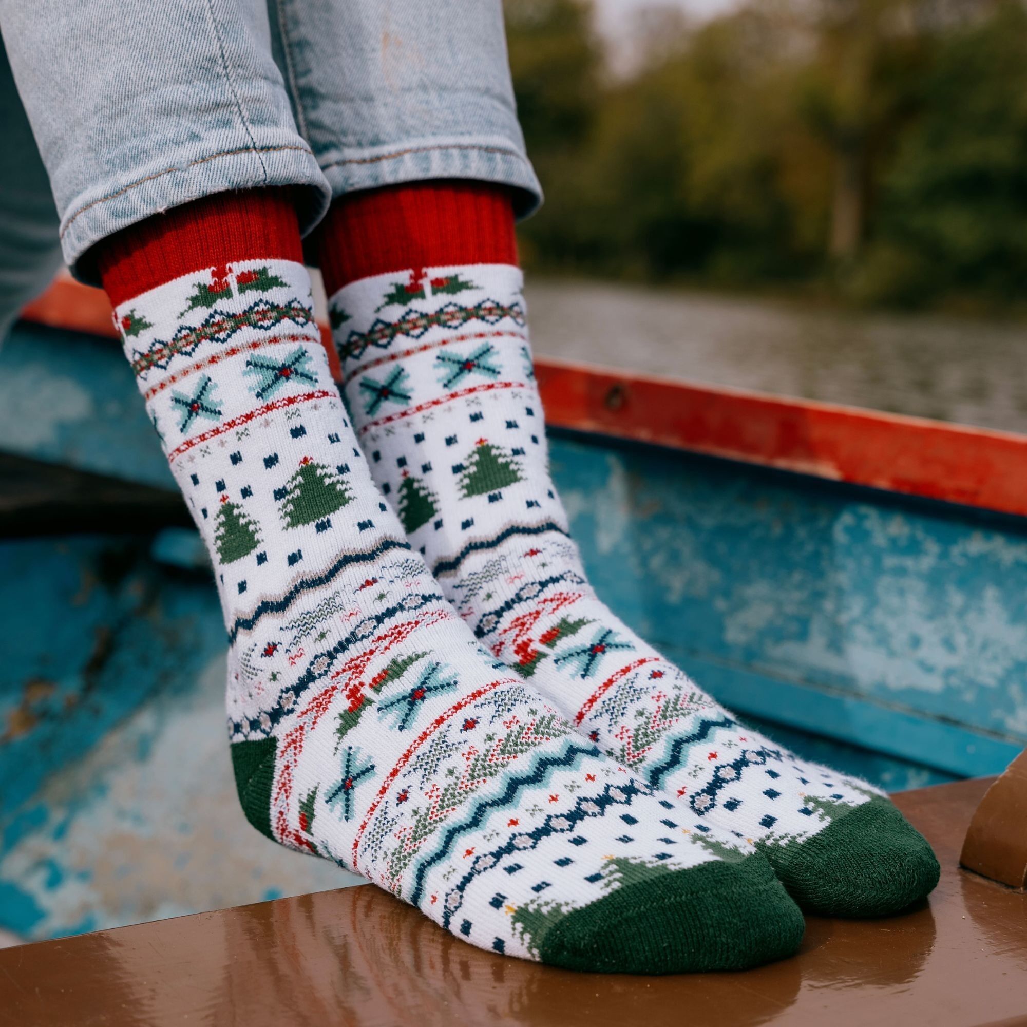 Zapatillas de Navidad | Zapatillas calientes | Zapatillas de Navidad de Noël | Navidad