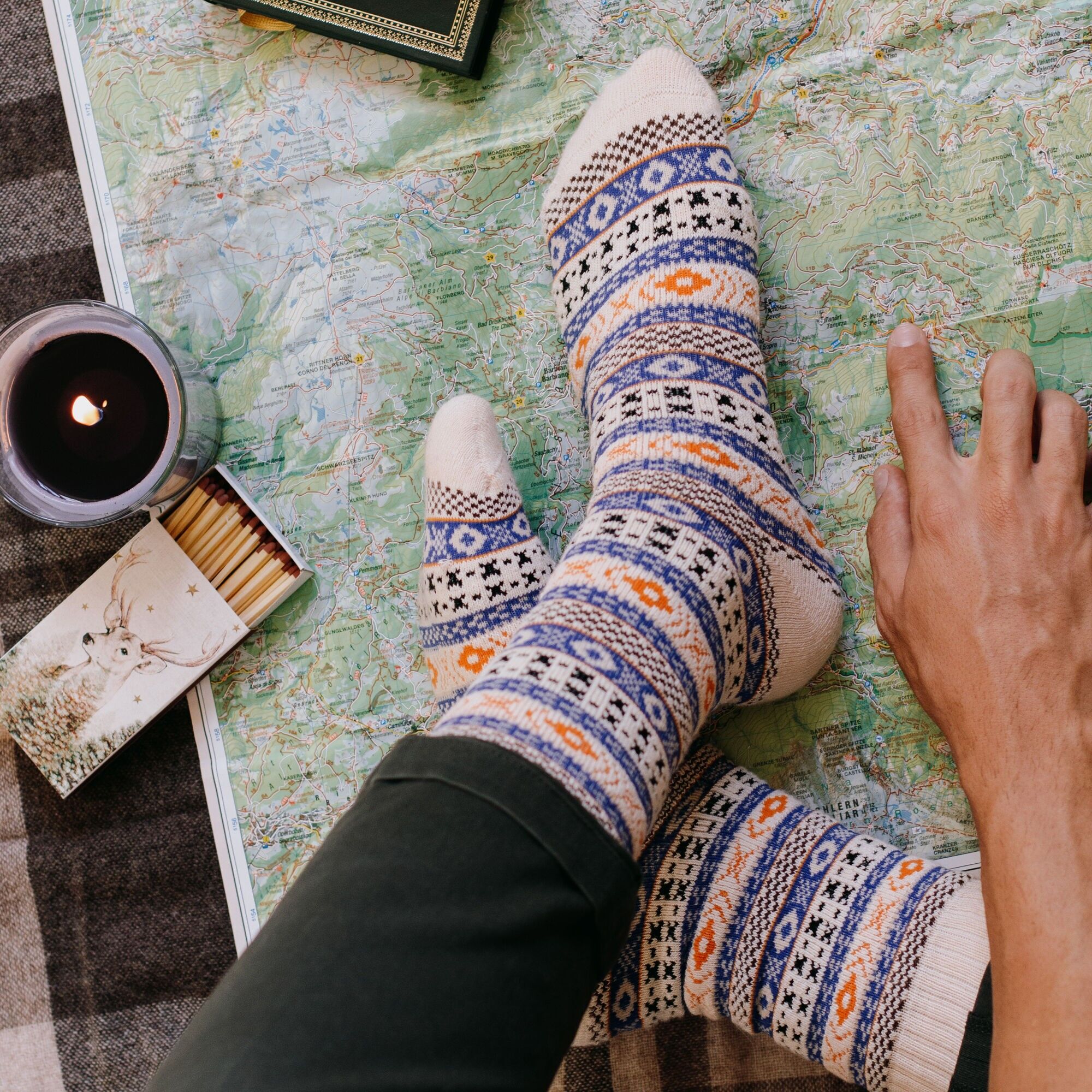 Chaussettes escandinavas | Chaussettes Chaudes | Chaussettes Nórdicas | Vikingo