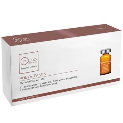 Polyvitamin 5 viales x 5 ml – Inlab