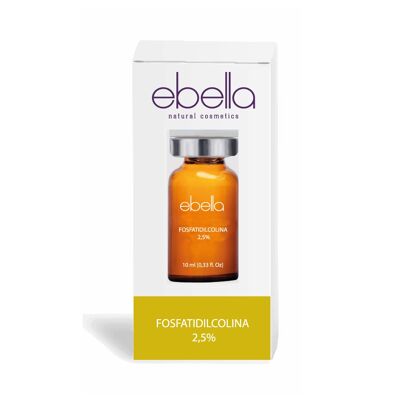 Fosfatidilcolina 2,5%, 1 Vial Ebella 10ml