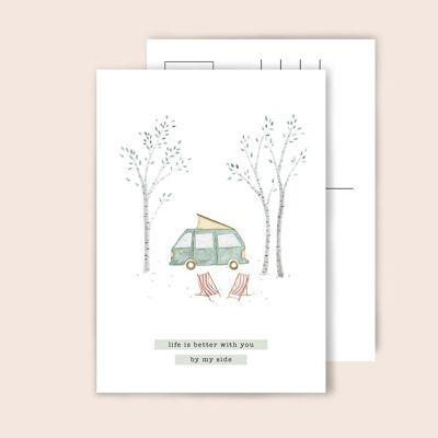 Camper-Van Love · Postkarte