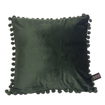 Housse de coussin Pom Pom Green 1