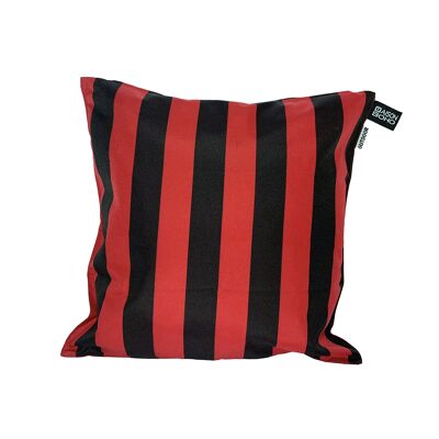 Cushion cover Outdoor Stripe square Pink