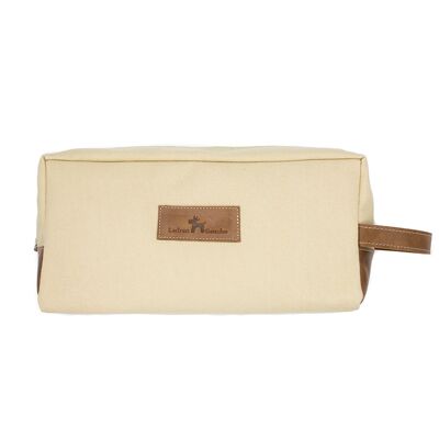 BEIGE BAG - TOILETRY BAG FOR PETS