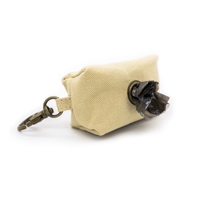 BEIGE BAG HOLDER CASE