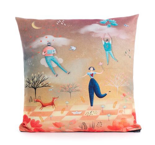 HOUSSE DE COUSSIN CUEILLE LE JOUR