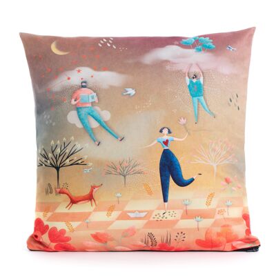 HOUSSE DE COUSSIN CUEILLE LE JOUR