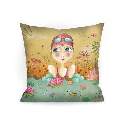 WATER LILY CUSHION COVER