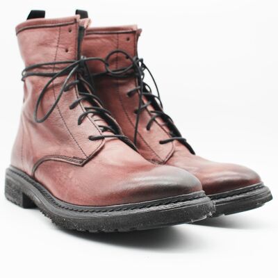 TR 1006 Low Boot in washed red