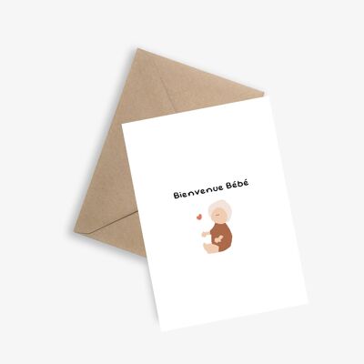 Birth Card - Welcome Baby